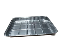 Large food packaging aluminum foil container Heavy duty aluminum foil barbecue tray