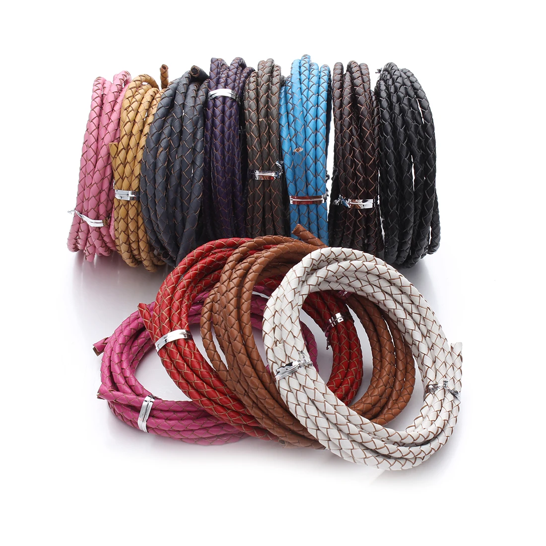 Wholesale Genuine Leather Cord Thread for DIY Bracelet Necklace Jewelry Making 