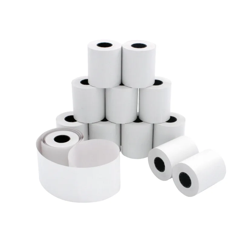 bpa free 70gsm 80mm/57mm 57x40 white thermal paper rolls jumbo roll thermal paper