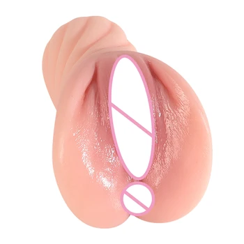 Realistic male masturbation aircraft cup Vagina Anal Sex Toys Male Masturbation sex toys for men latex