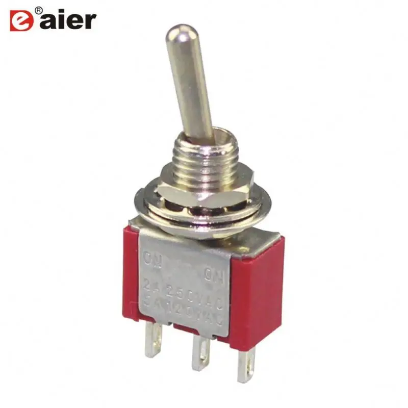 On-Off-On Subminiature Sub Mini Toggle Switch SPDT 