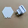 Hexagonal acrylic-80x77.9x4mm - EU plug