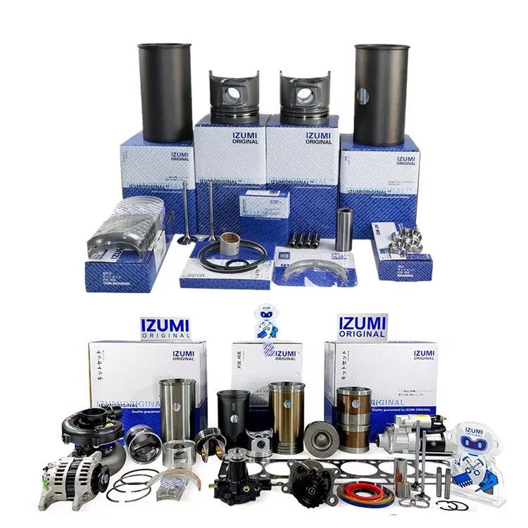 IZUMI ORIGINAL 4TNE86 4TNV86 Overhaul Rebuild Kit Diesel Engine Parts For YANMAR