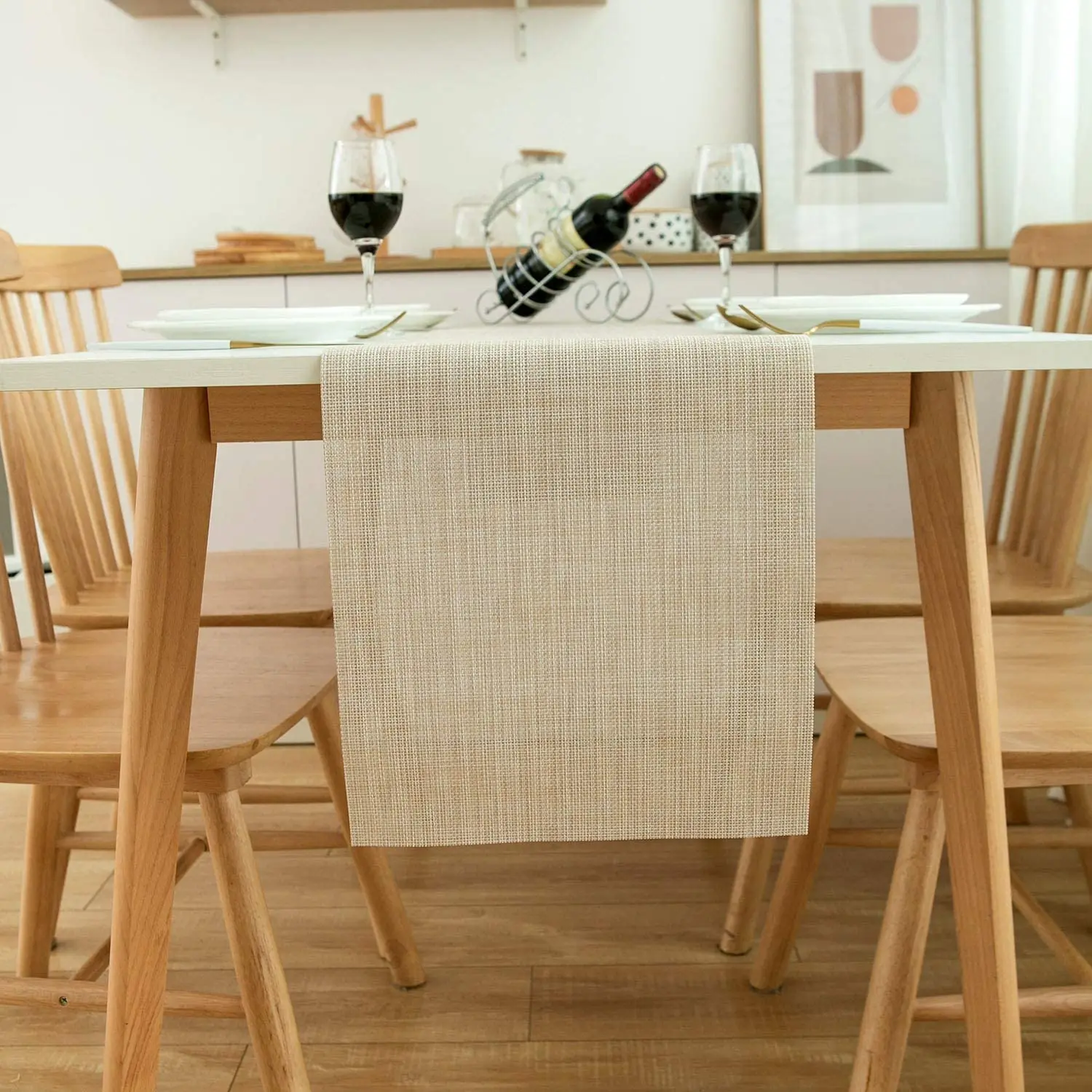 2021 Tablete Table Runner With Woven Placemats Wholesale Table