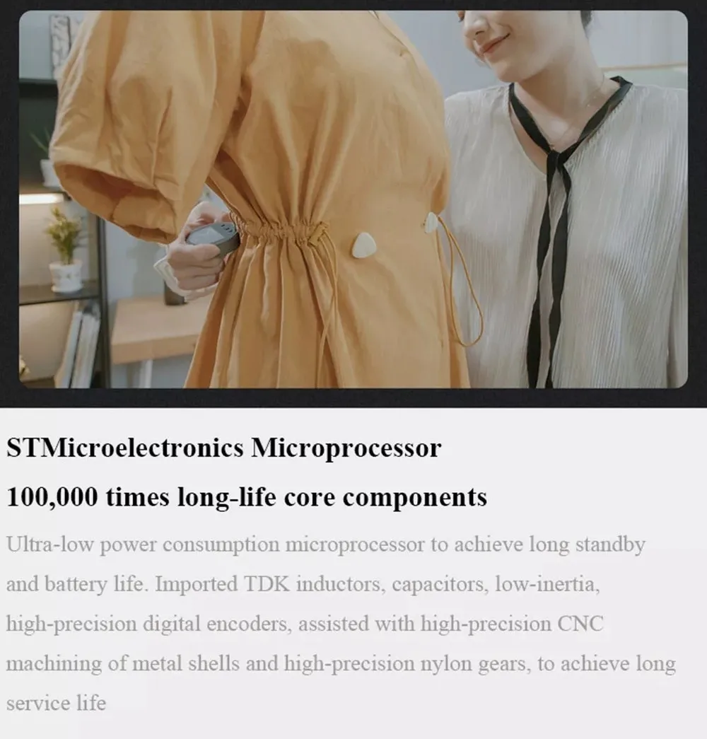 Rechargeable Measuring Tool Electronic Ruler Lcd Hd Screen Rolling