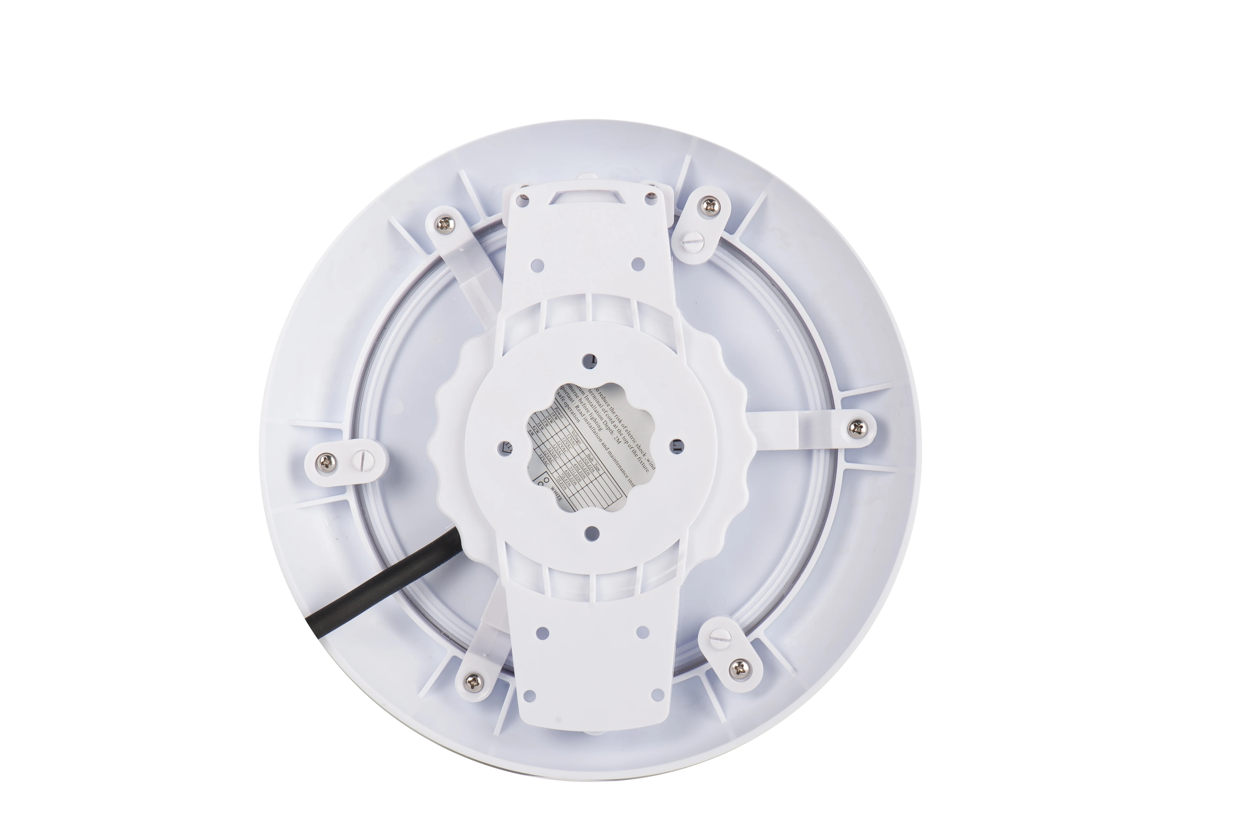 Полимерный насыщенный IP68 RGB холодный белый теплый синий пульт дистанционного управления Wi-Fi 18 Вт для бетонного бассейна настенный светодиодный