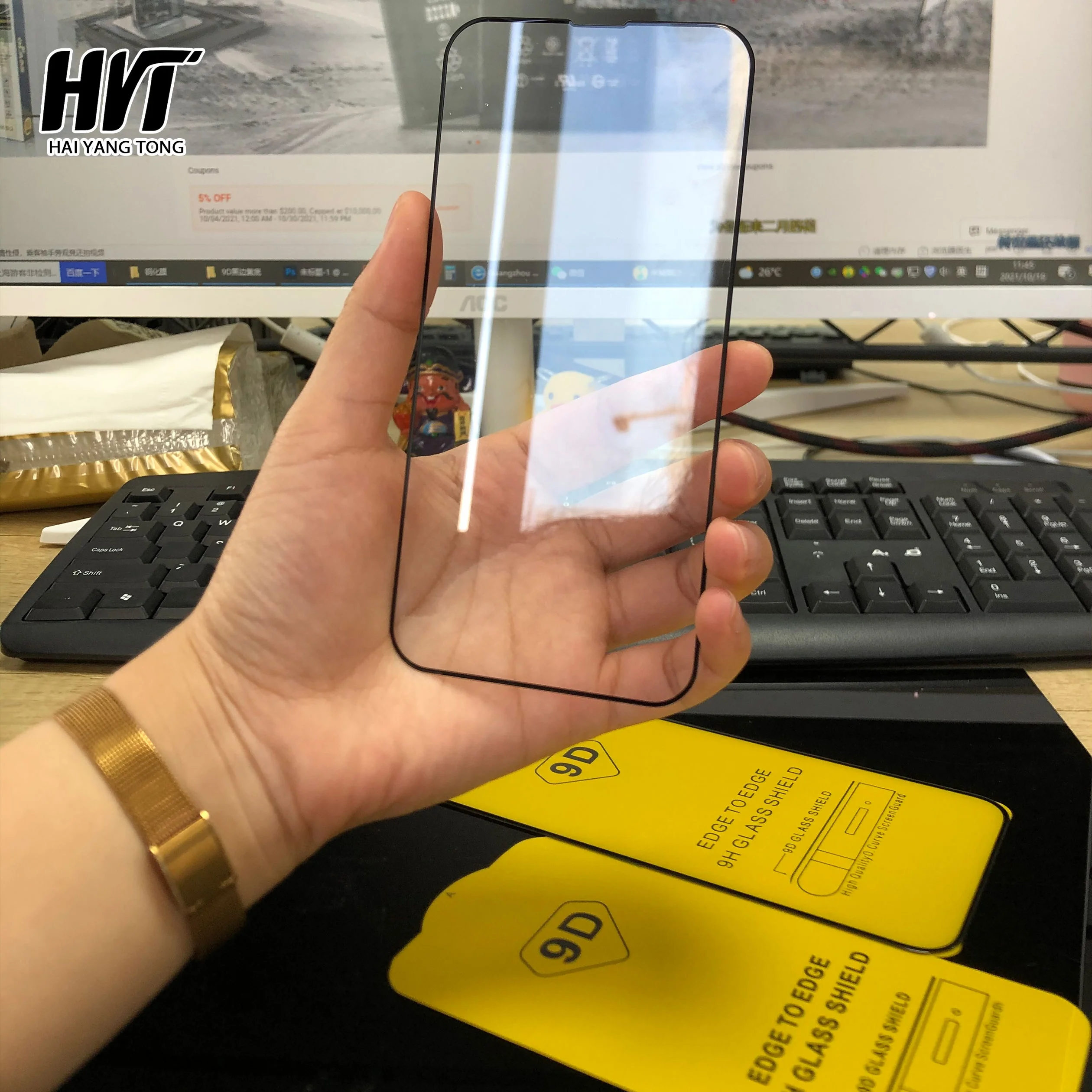 Защитная пленка для Iphone 13 Pro/13 Pro Max/13 Mini, пленка 9h 3d 5d 6d 9d 21d, закаленное стекло с клеевым покрытием, полное покрытие