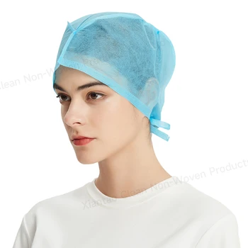 Medical Non-woven Surgical Doctor Cap With Tie Up Cap Hospital Doctor ...