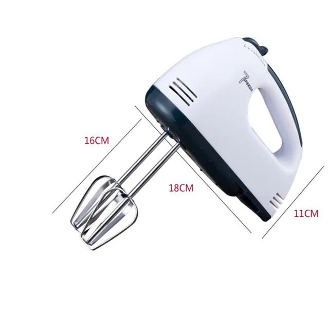 Mini 7 Speed Manual Electric Handheld Automatic Mixer Food Egg Beater