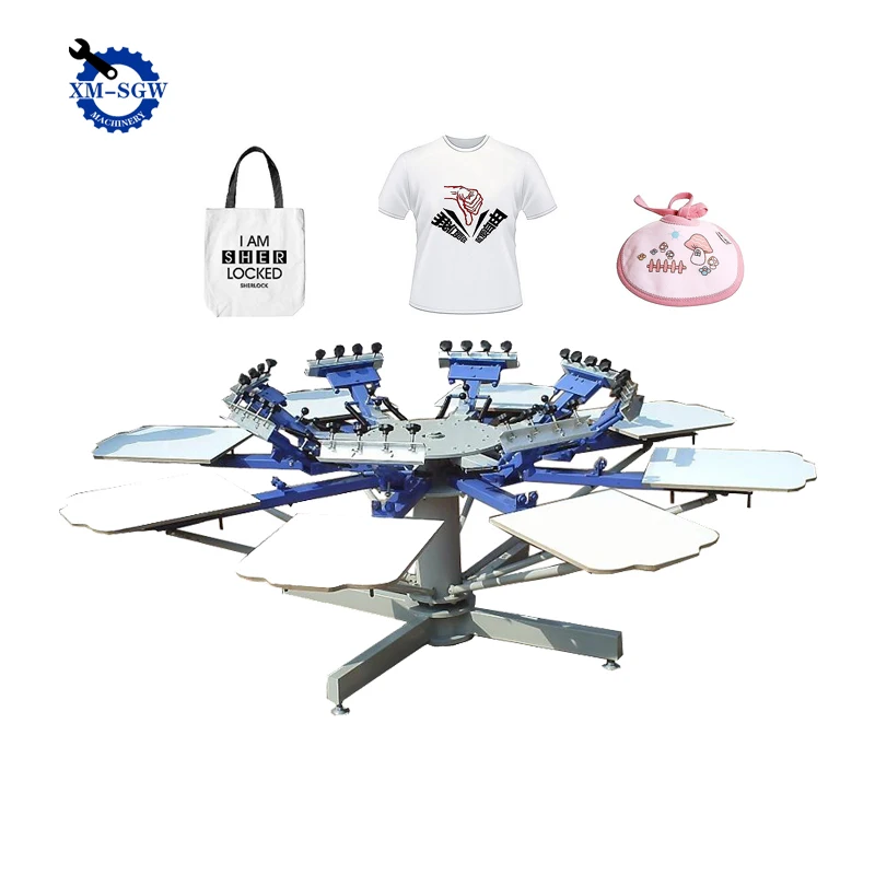 2024 Newly Designed Automatic Carousel Octopus 8 Color 8 Stations ...