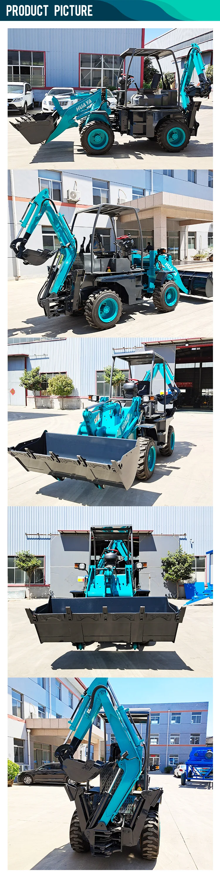 Factory Price Backhoe Excavator Loader X Mini Backhoe Loader Excavator Chinese Backhoe Loader