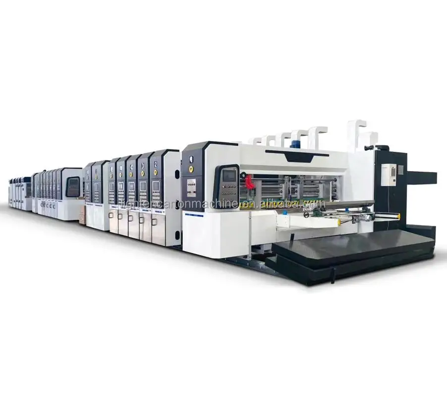 Flexo Printer Corrugated Box Making Machine