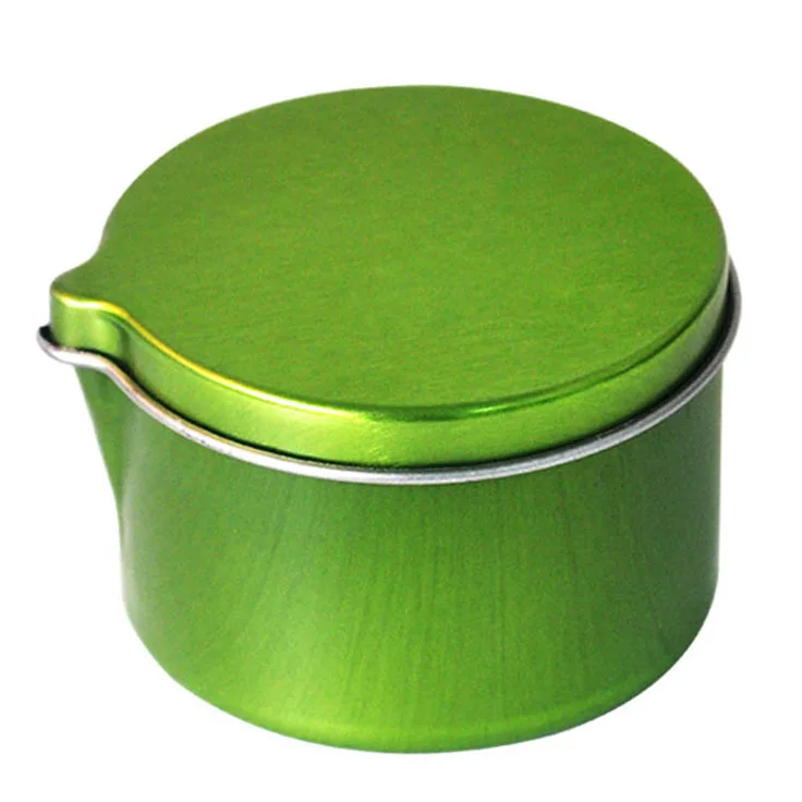 Deep Metal Tins - Round, 4 oz, Solid Lid