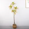 1.5-meter, 4-headed, 2-stem golden banyan tree (yellow)