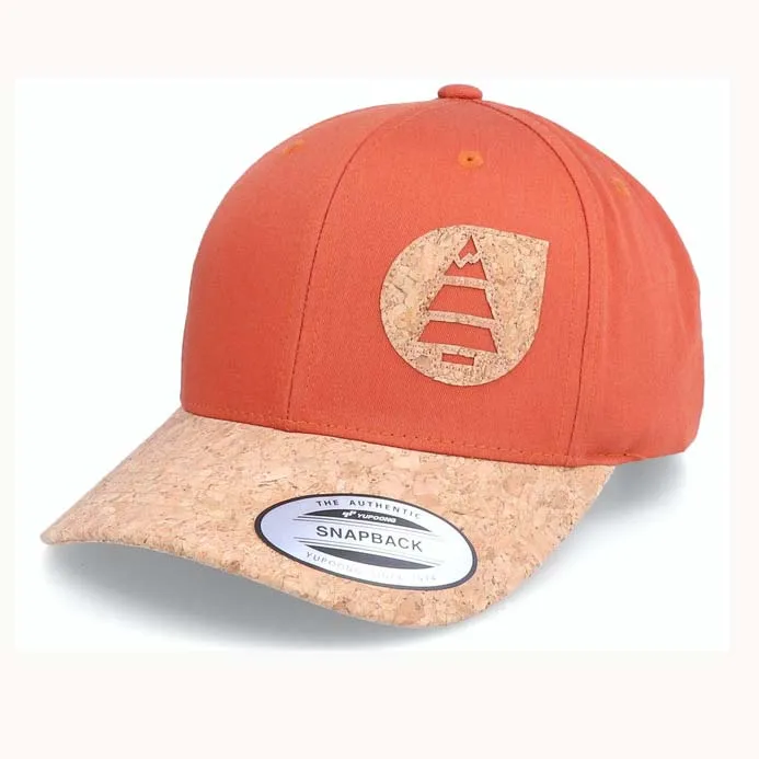 Wholesale 6 Panel Embroidery Patch Cork Polyester Baseball Hat Custom