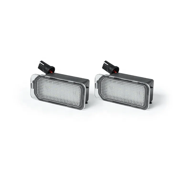 jaguar xf led number plate lights