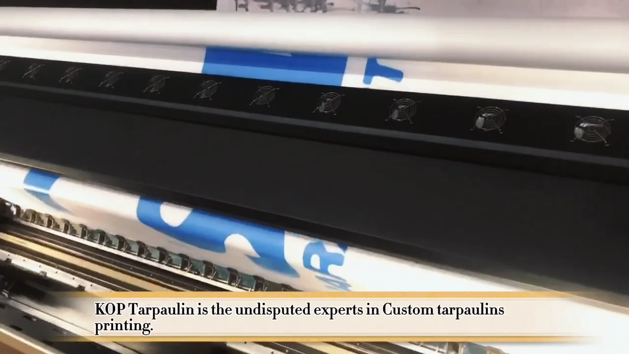 Heavyduty Pvc Truck Tarp Fireproof 650gsm Custom Pvc Banner Printing