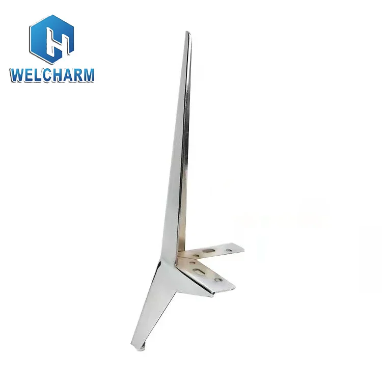 European Style New Fancy Sofa Leg Parts Modern Chrome Furniture Legs Feet Metal Gold Sofa Legs