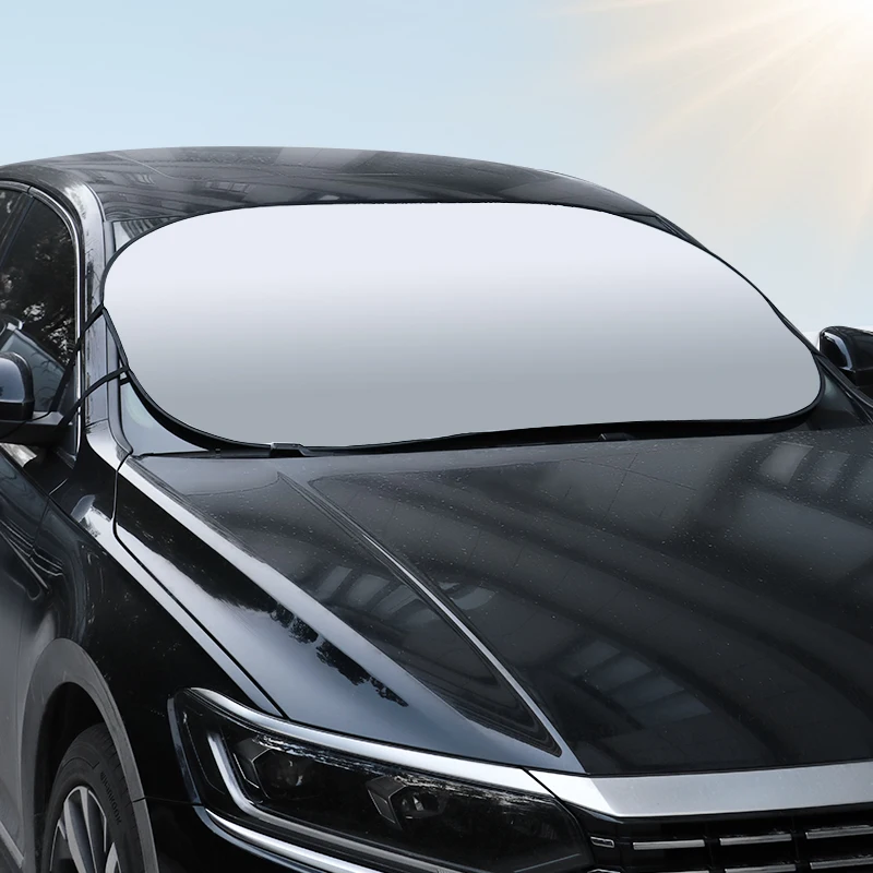CHONGTENG High Quality Foldable Front Windshield Sunshade Cover Car Sun Shader for UV Rays and Sun Heat