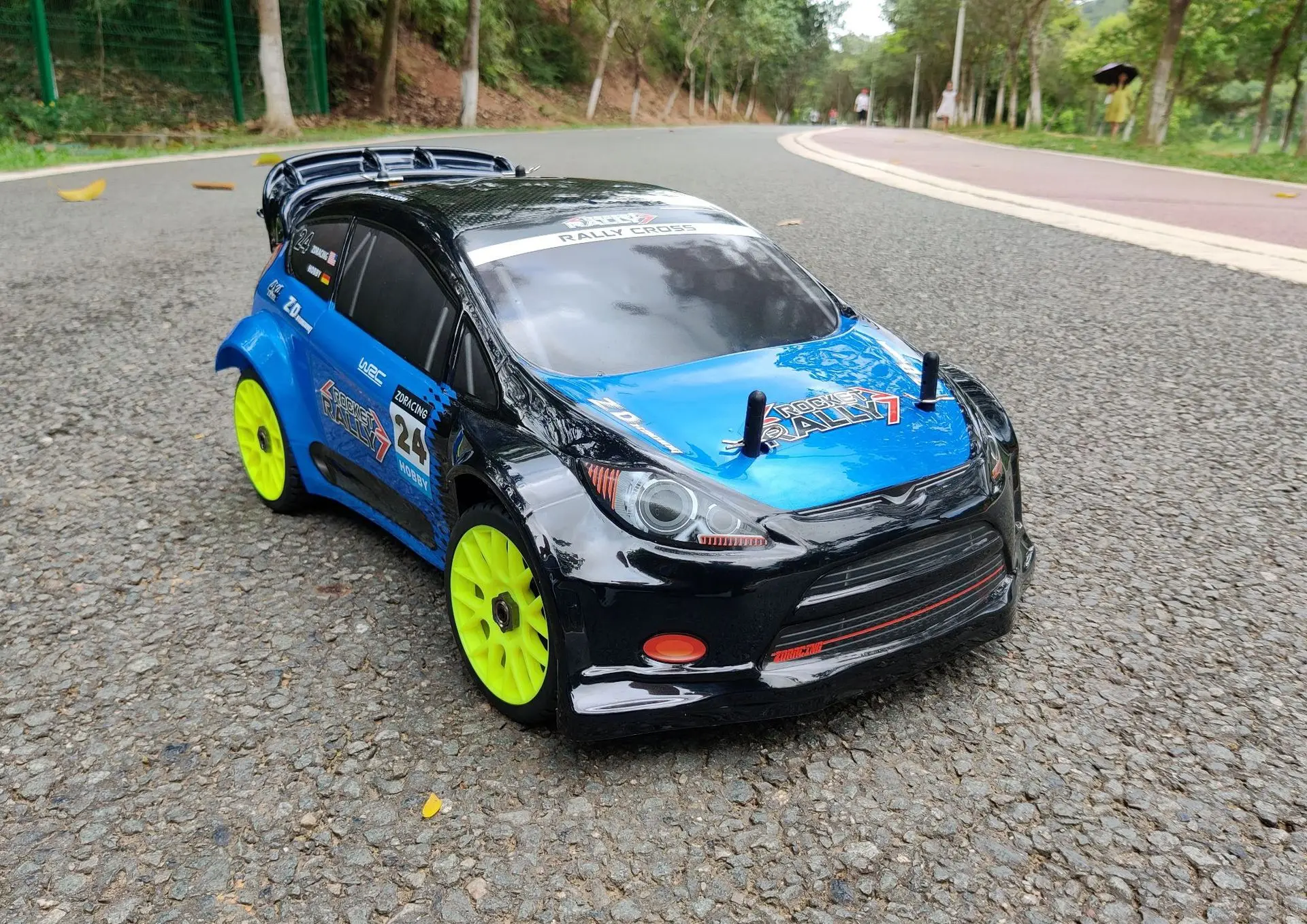 Factory ZD 08426 9071-V2 RC Car - 1/8 Scale Brushless Electric