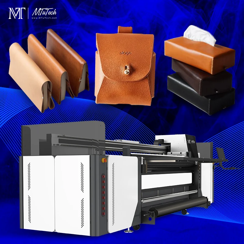 MTuTech 2000mm Width Hybrid UV Printer Machine Canvas Printing Machine with Visual Positioning System