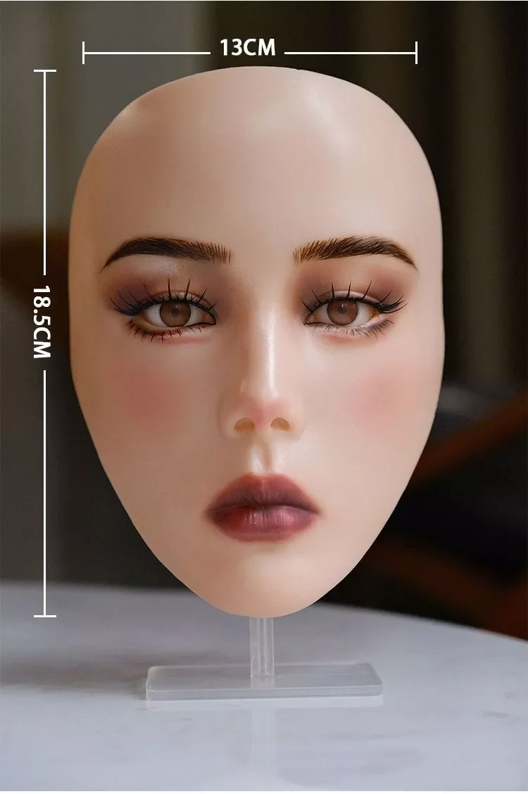 ソフトシリコン人肌に近い 美容マネキン エステ フェイシャルレッスン用 練習用
