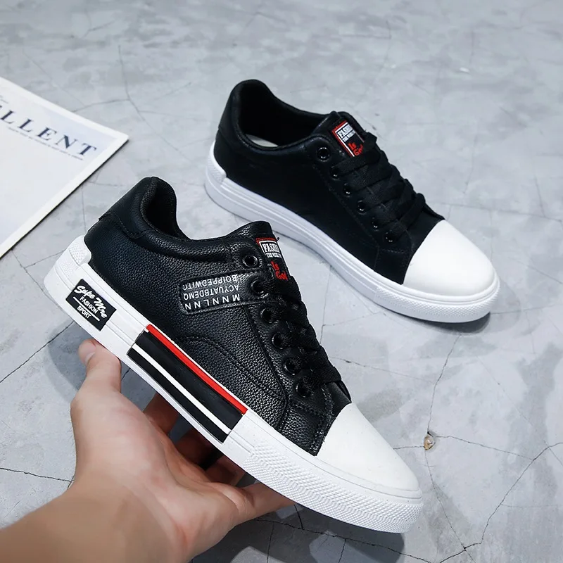 Printemps 2025 nouvelles baskets montantes en cuir pour hommes