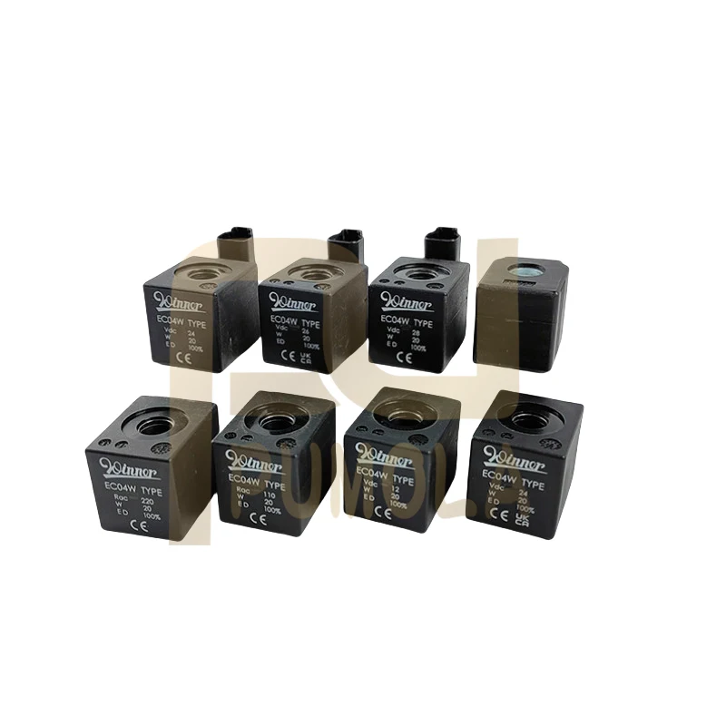WINNER SOLENOID Valve Coil EC04W TYPE 12VDC 24VDC 26VDC 28VDC 110VAC 220VAC