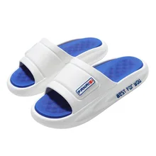 Cheap wholesale summer house male anti-slippery house men slippers slides PVC house  comfy  massage slippers