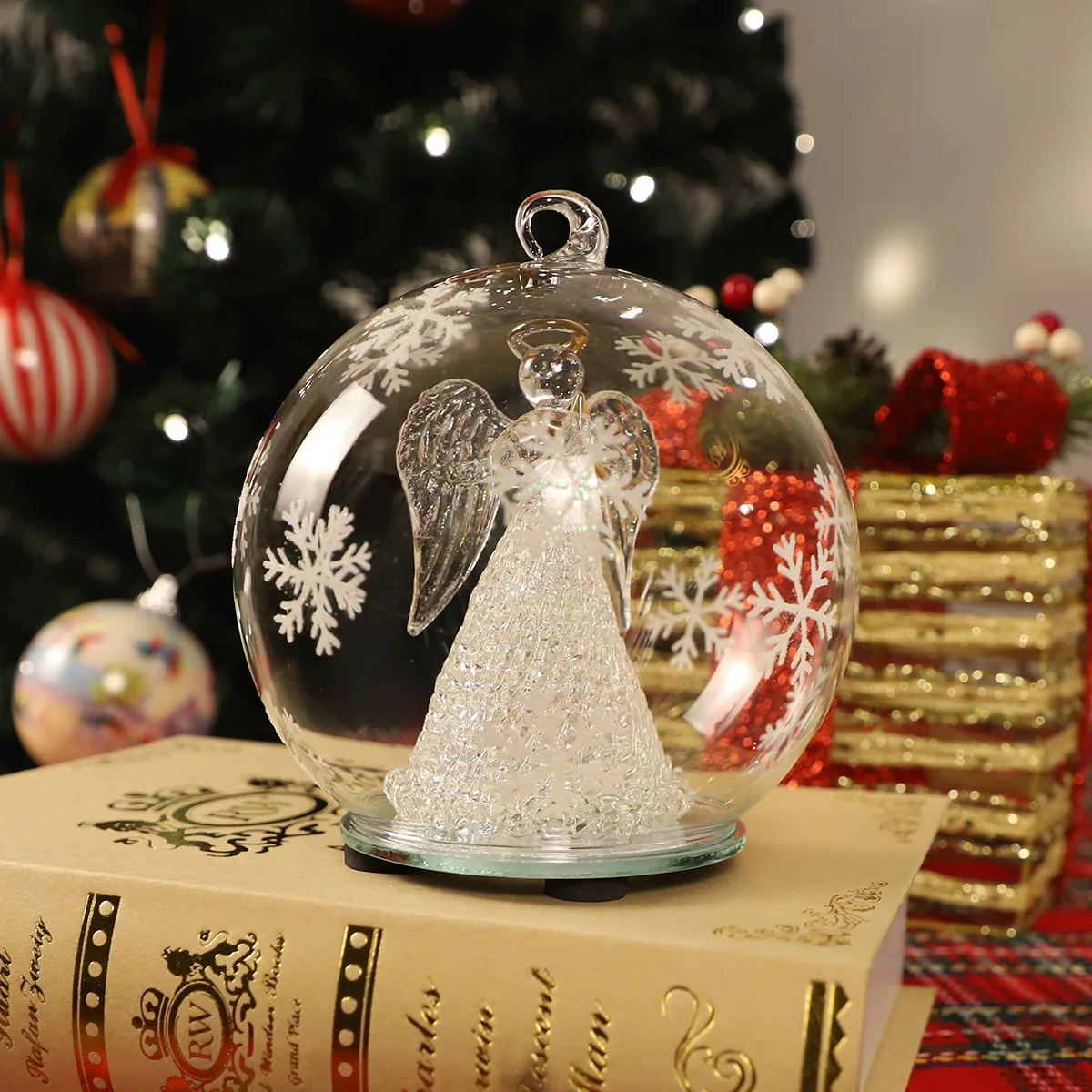 commercial ball for christmas ornament hanging glass ball transparent decorations glass balls wholesale