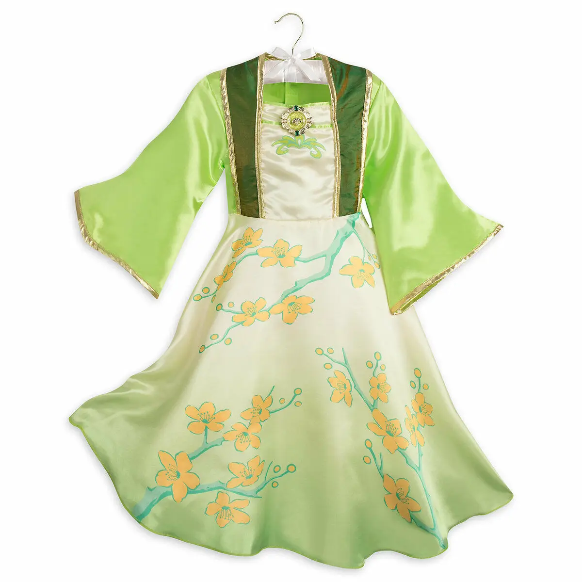 Girls Mulan Dress Traditional Chinese Costume for Halloween