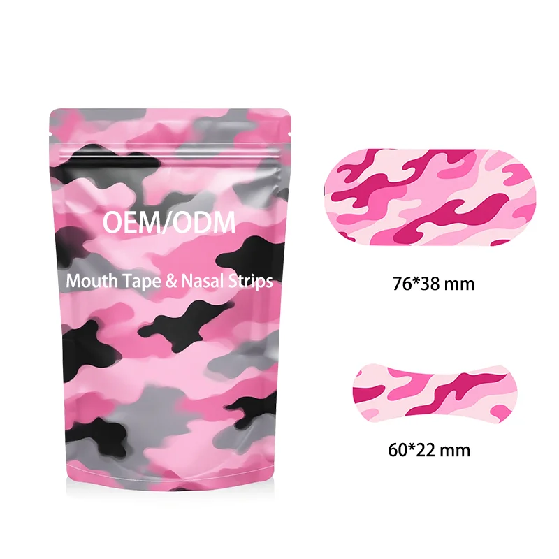 Private Custom Snoring Sleep Nasal Strips and Mouth Tapes Manufacturer