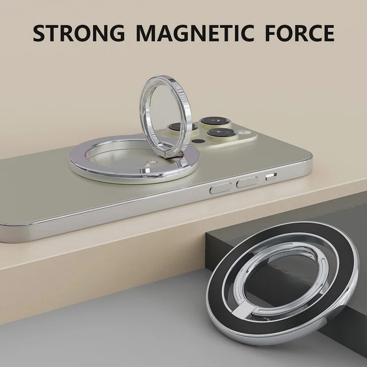 Factory Free Sample Metal Finger Ring Phone Holder Buckle Mount Magsafe Mobile Phone