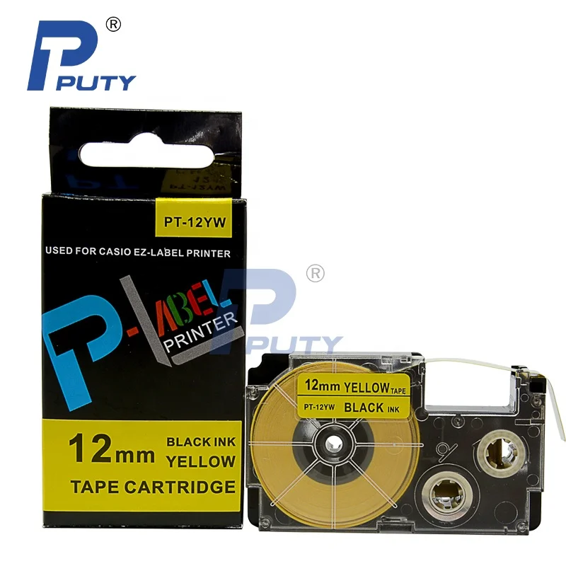 Compatible Label Tapes for CASIO Printers Durable Eco-friendly