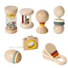 D55-Juego de 7 instrumentos musicales para bebés, 0,42 kg