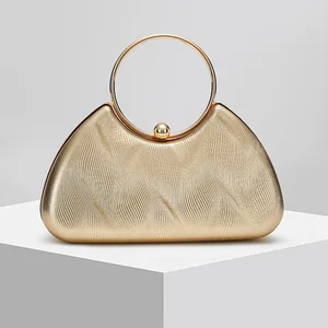 custom logo New Style Faux Leather Evening Bag Ladies' Clutch Bag Chain Bag Evening Dress Bag Wedding Bag Banquet Bag