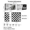 Échecs internationaux magnétiques - Grand format - Boîte couleur Eqb562