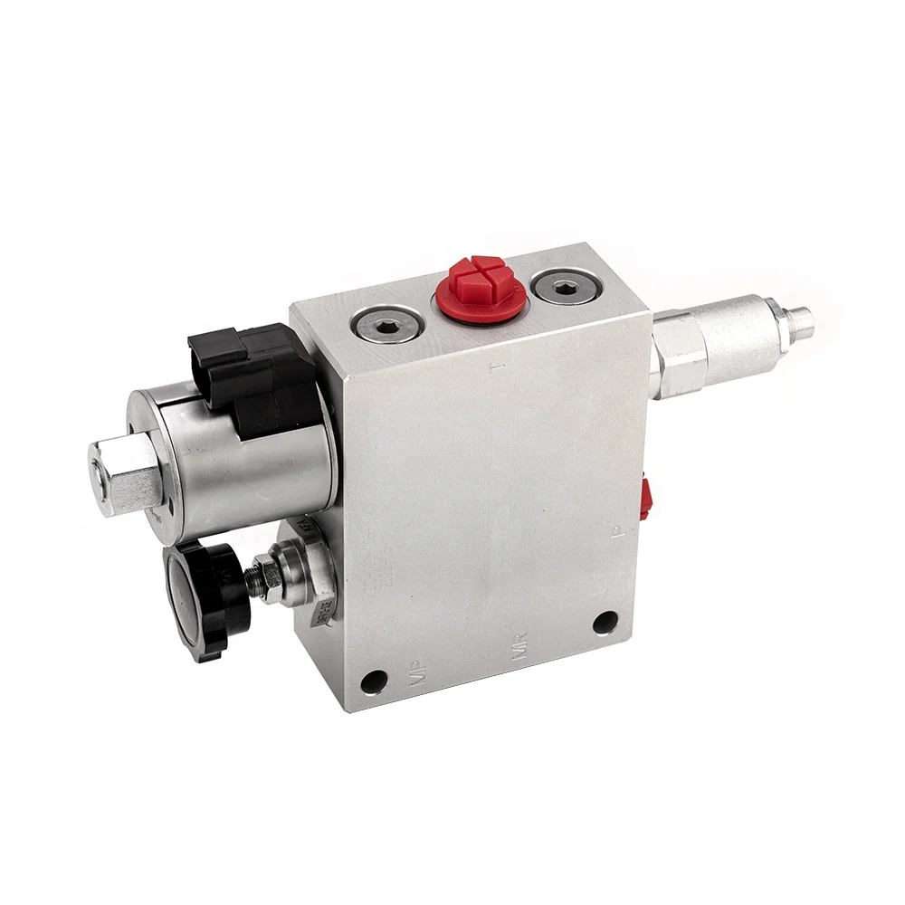 ZW Factory Custom 20-240L Flow Hydraulic Manifold Block Unloading Valve Block Flow Priority Valves