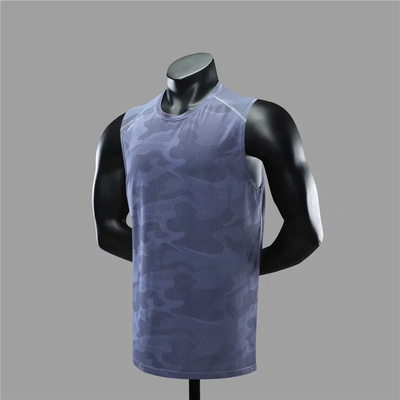 wholesale  gym sports fitness tops customized your logo men men's tank top men sportswear tops vest athletic wear