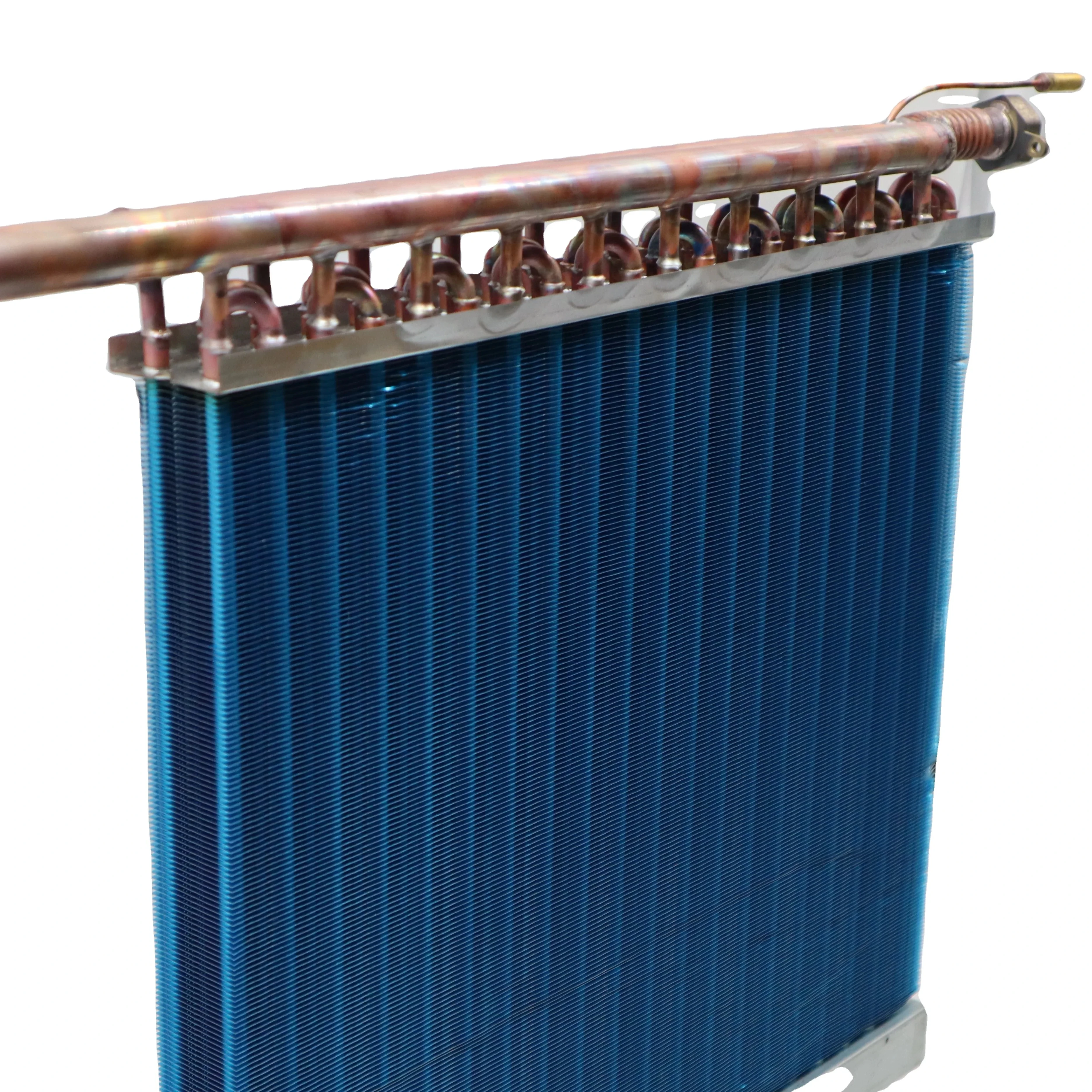 Plate/2D Customized Plate Fin Tube Heat exchanger evaporator for refrigeration air-conditioner