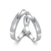 18K White Gold