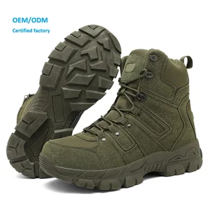 Wholesale Waterproof Soft Autumn Mountain Hiking Boots Large Size 39-46 Outdoor Training Sports Tactical for Unisex