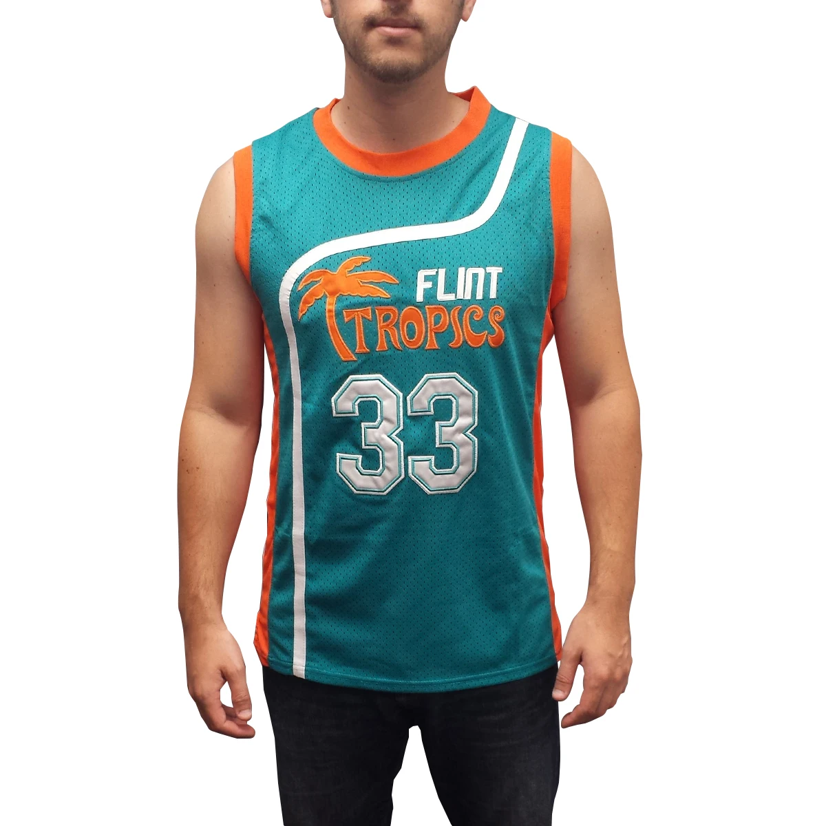 Flint Tropics Jersey - Flink Tropics custom Basketball Jersey – Retro City  Threads