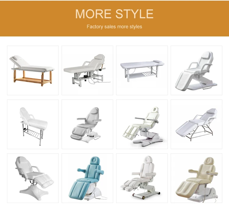 Modern Design Reclining Beauty Chair Electric Beauty Chair In Beauty