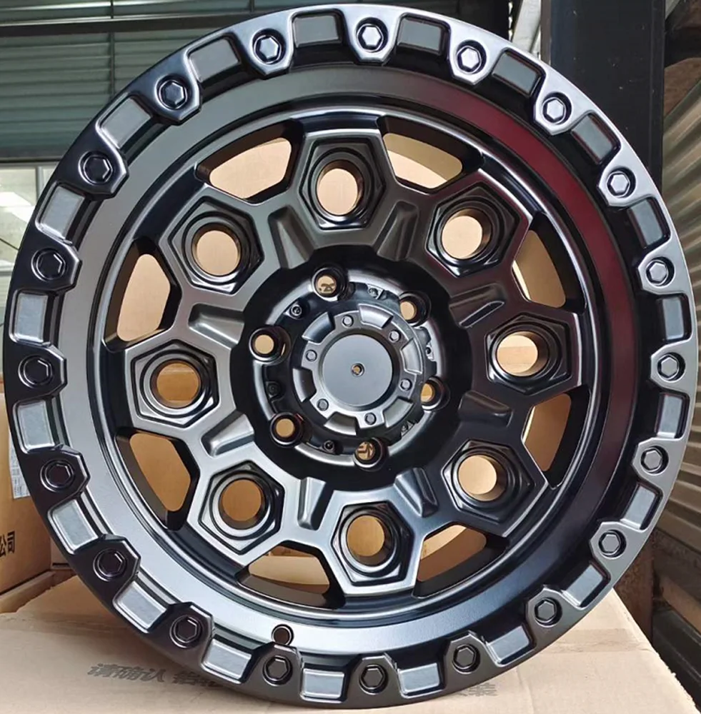 Deep Dish Concave 4x4 Beadlock 17 18 Inch 5x127 5x130 5x135 5x139.7
