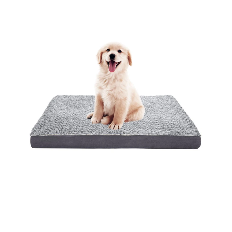 China pet supplies chew proof hundebett luxurious cozy xl size warm foldable portable cat pet bed dog crate mats & pads