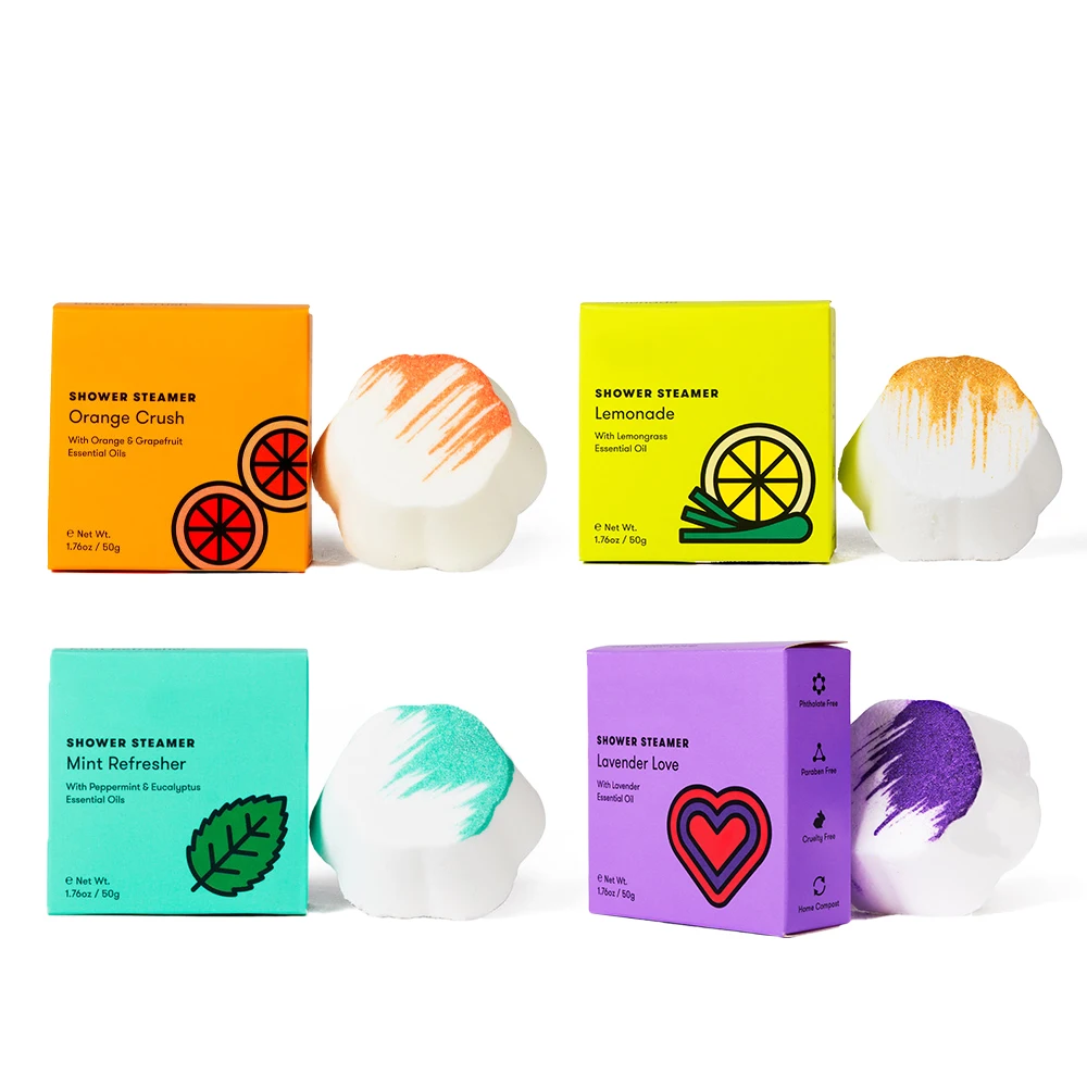 Oem Long Lasting Shower Tablets Perfumes Organic Essential Oil Shower