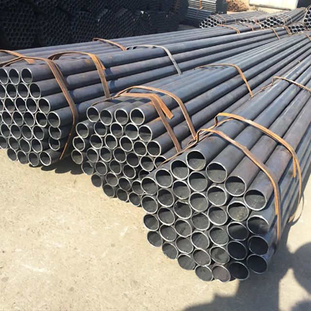 MS Steel ERW Sch40 ASTM JIS S355J0 S355J2h Alloy Welded Carbon Steel Pipe/Tube