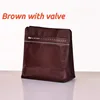 Brown with valve