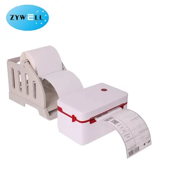 Zywell ZY909 New Launch 4 inch direct thermal label printer bluetooth 4x6 waybill printer impresora